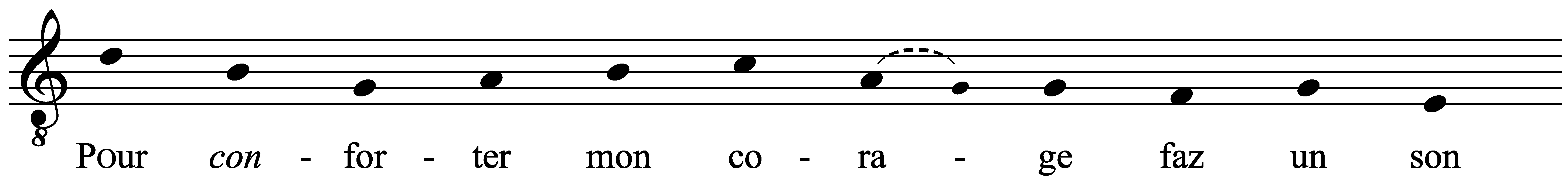 Work musical notation